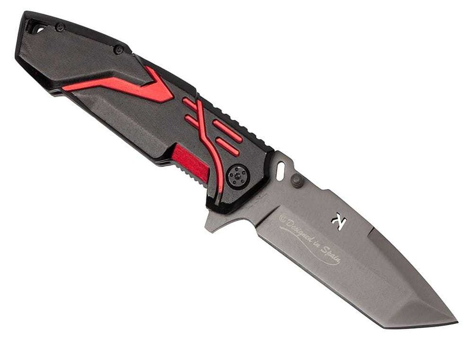 Profesionalny ratowniczy nóż sprężynowy K25 taktyczny 22cm N-069C osp