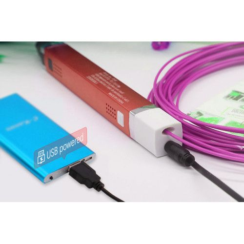 3D-ручка MYRIWELL RP-100C Red (ABC, PLA, PCL) + 100m (20 цветов) PLA