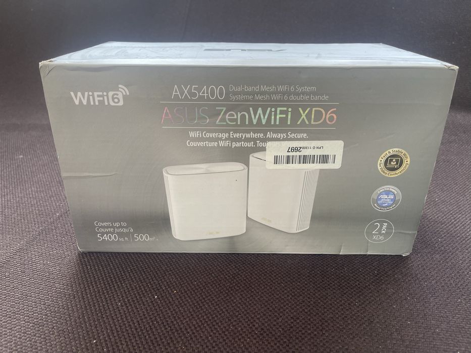 Маршрутизатор ASUS ZenWiFi XD6 2PK white AX5400