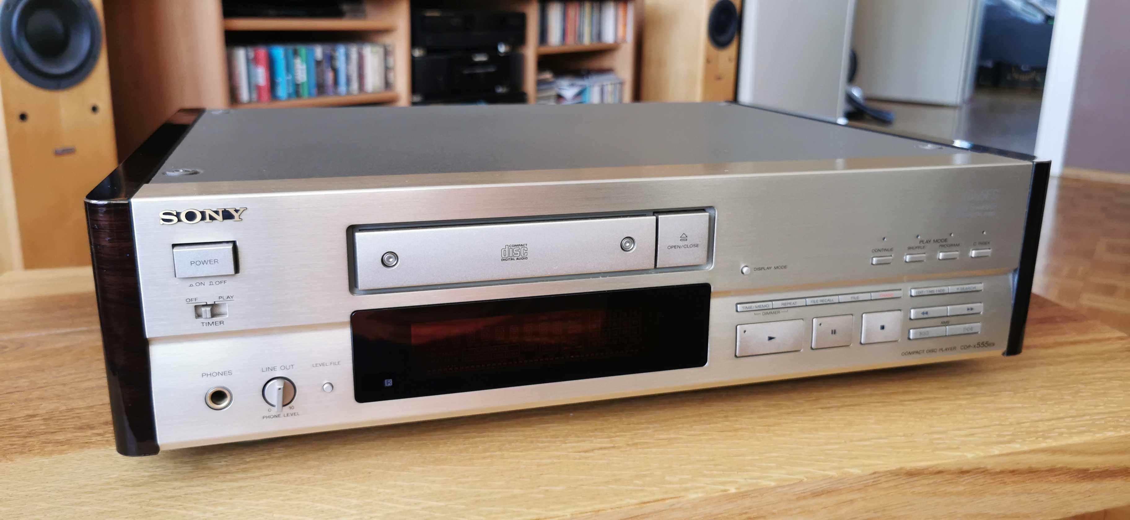 Odtwarzacz CD Sony CDP-X555ES