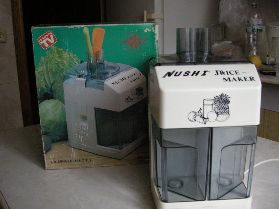 Электро соковыжималка JUICE EXTRACTOR, фирмы NUSHI Япония