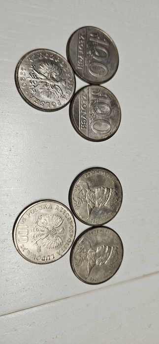 Kolekcja monet  z PRL-u