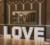 Napis  świetlny LOVE