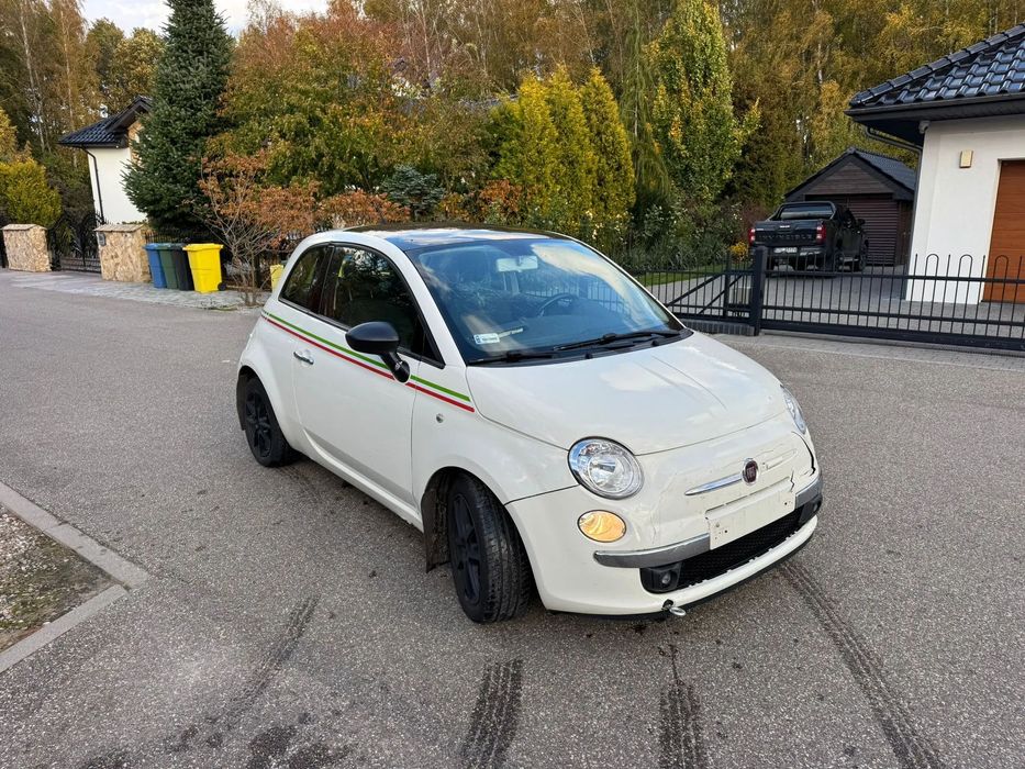 Fiat 500 Fiat 500 2008r. po kolizji