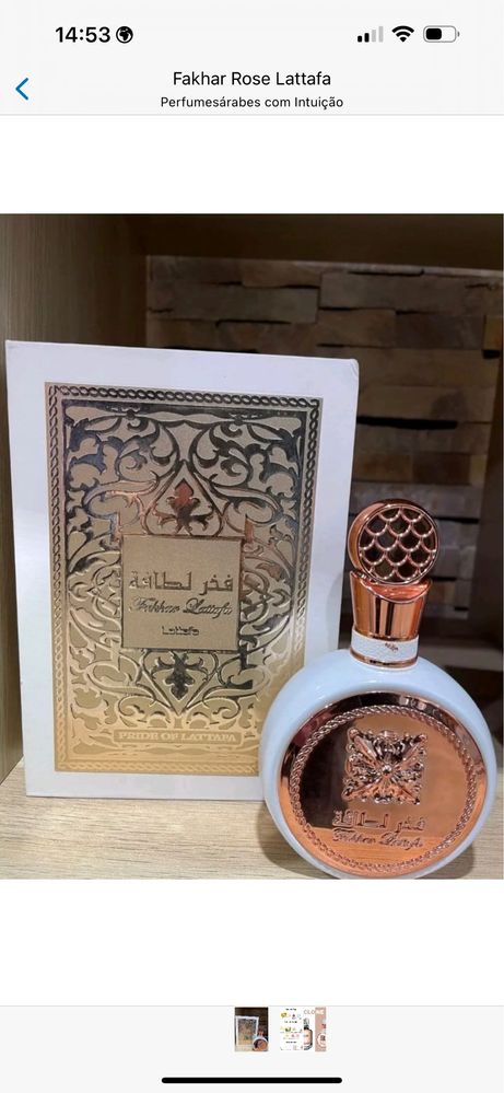 Perfumes arabes originais