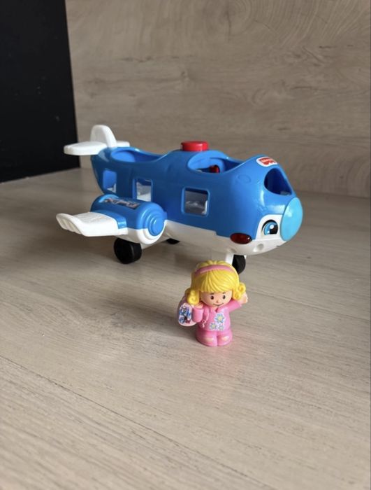 Samolot małego odkrywcy wersja wielojęzyczna fisher price