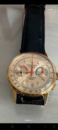 Relogio vintage cauny cronografo