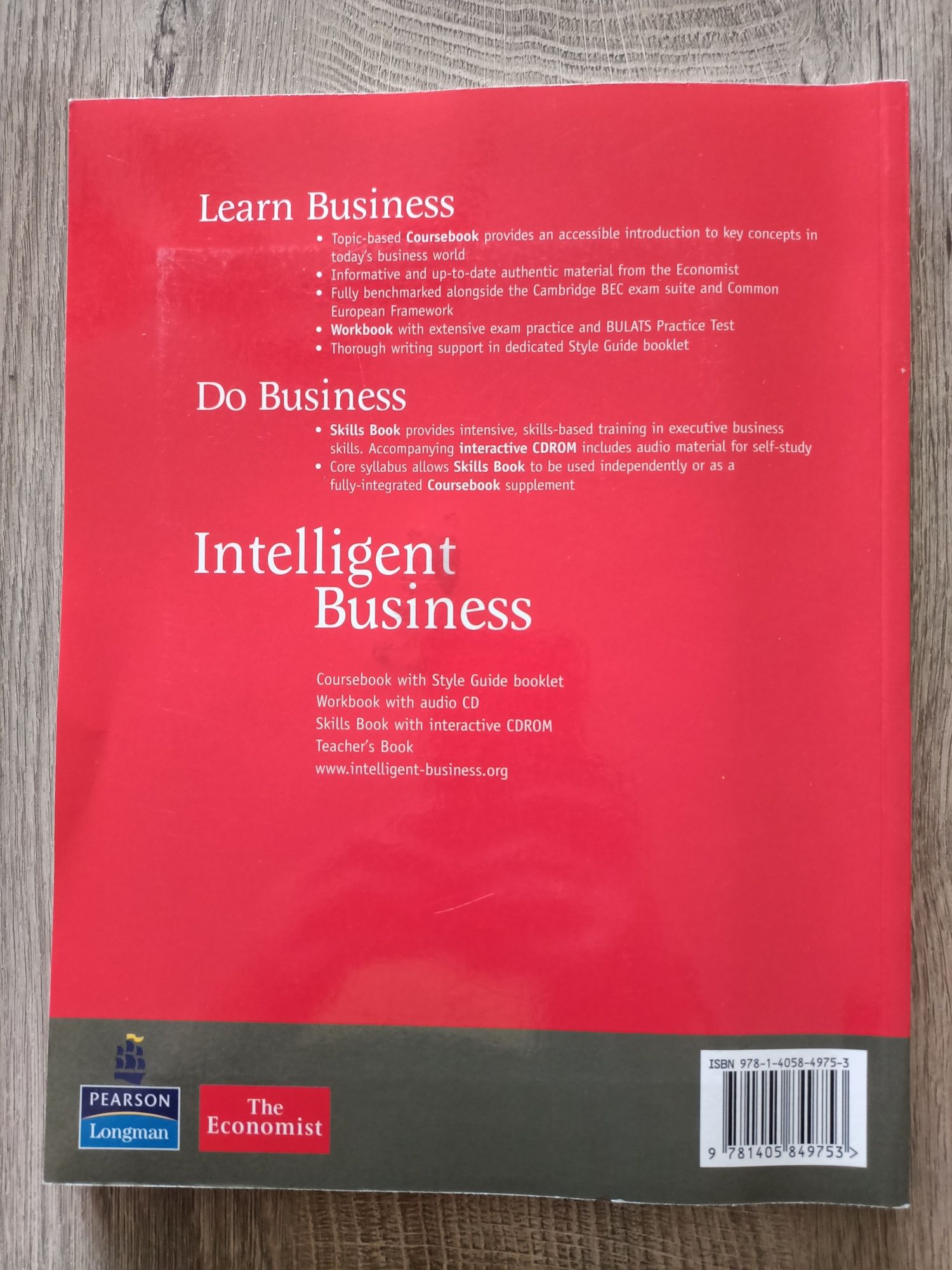 Intelligent business elementary  coursebook