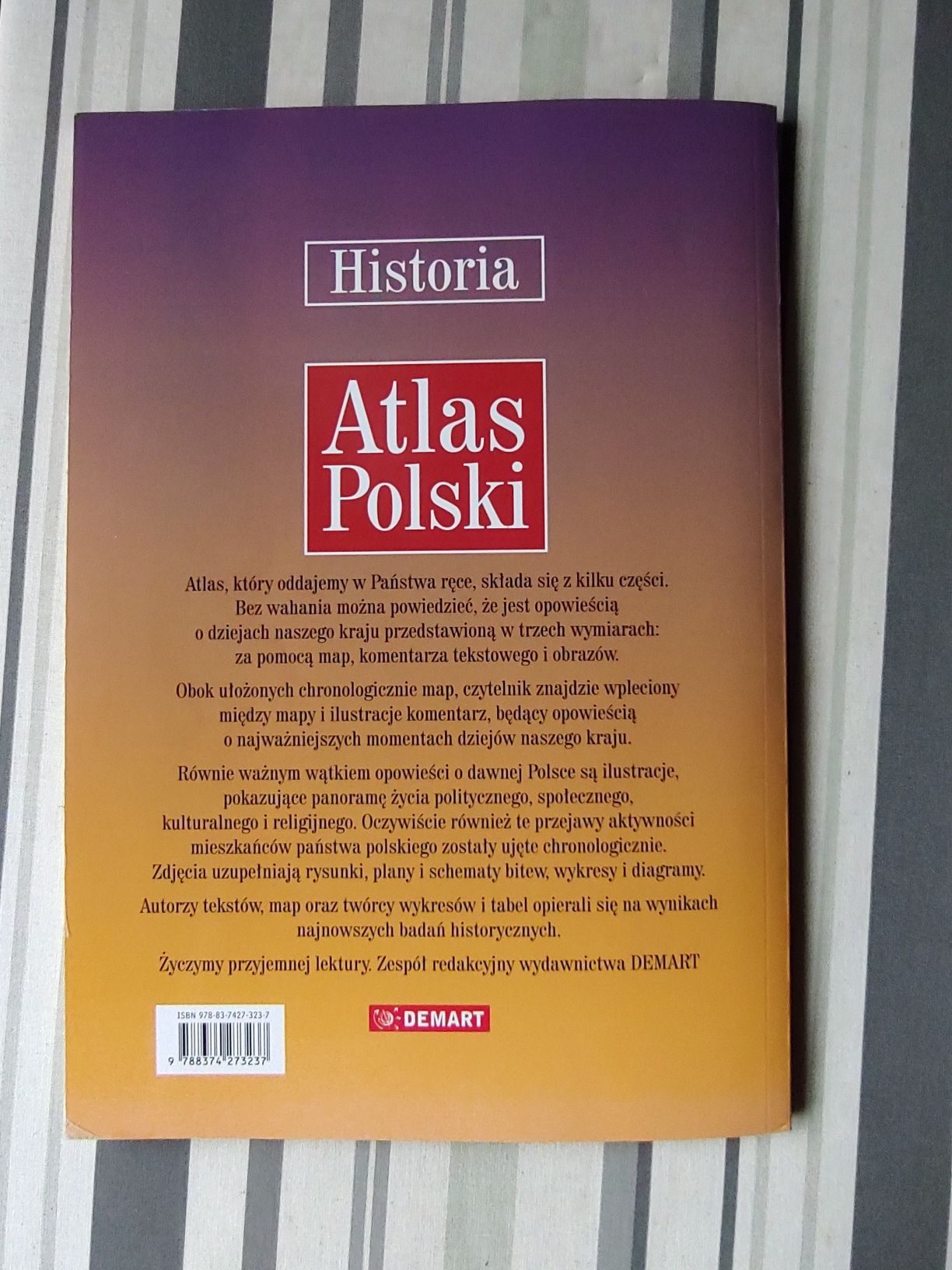 Historia Atlas Polski wyd. Demart