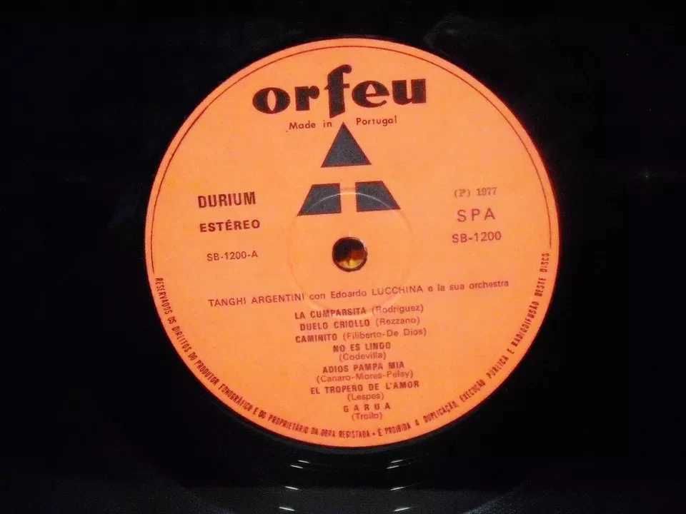 Edoardo Lucchina and His Typical Orchestra - Tanghi Argentini