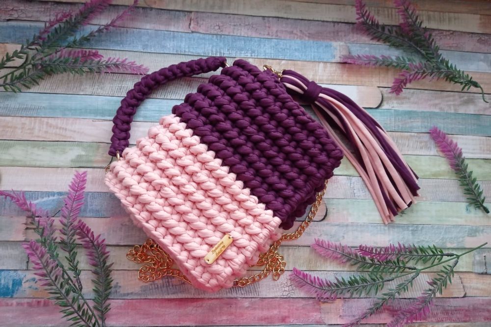 Unikatowa torebka kopertówka handmade dostępna od ręki