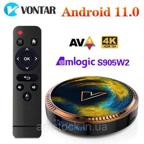 Vontar X2 Приставка 4/32 4/64 Андроид11 смарт тв TV BOX