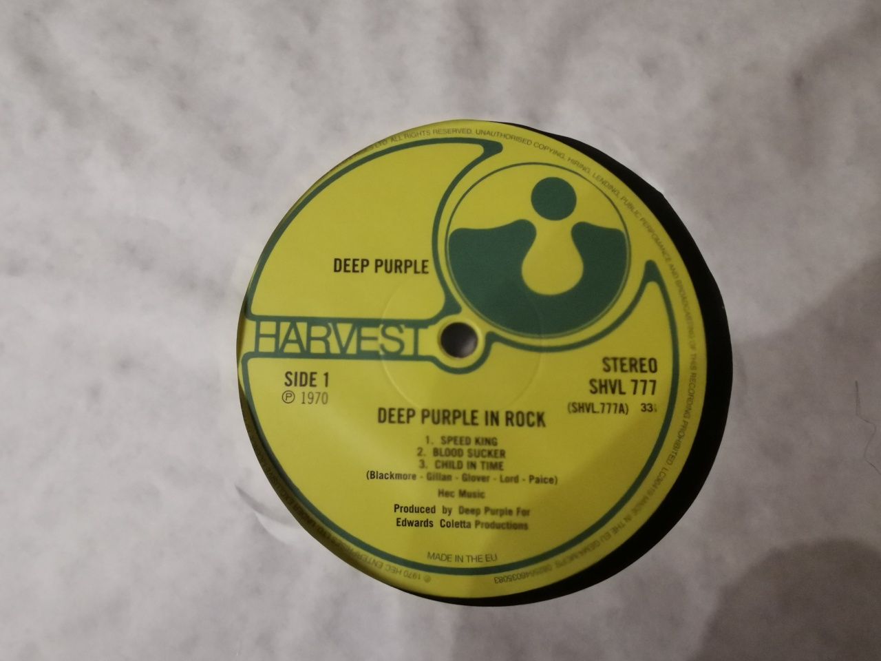 Deep Purple - In rock. LP, Winyl. NM