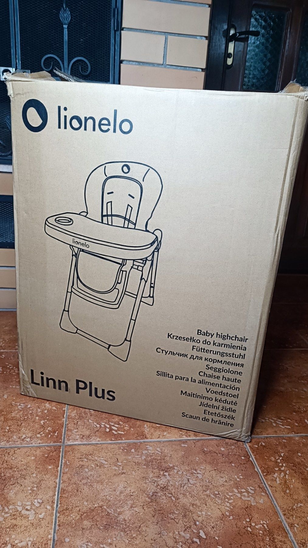 Стільчик для годування Lionelo Linn Plus