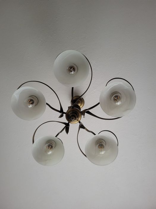 Żyrandol pięcio ramienny