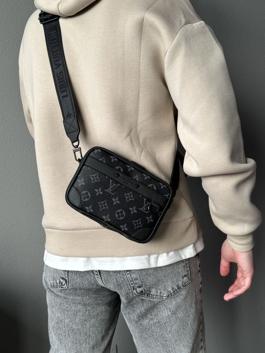 Чоловіча сумка Louis Vuitton мужская сумка барсетка мессенджер клатч