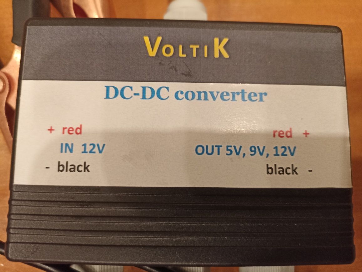 DC-DC конвертор"VoltiK" для живлення роутера, ONUшки, конвертора