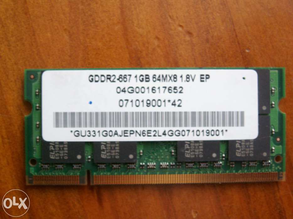 Asus Z53S - 1 original 1 GB memory64737766496515122