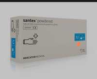 Рукавиці латексні SANTEX MERCATOR MEDICAL M 100 ШТ