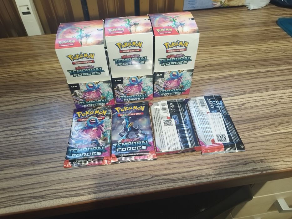 1 sztuka Scarlet & Violet Temperal Forces TCG
