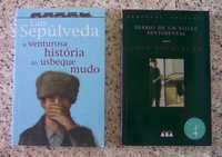 Conjunto com 8 livros de Luís Sepúlveda - venda individual