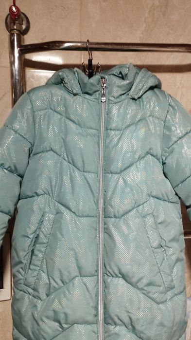 Зимова курточка фірмова для дівчинки .Куртка зима + подарунок