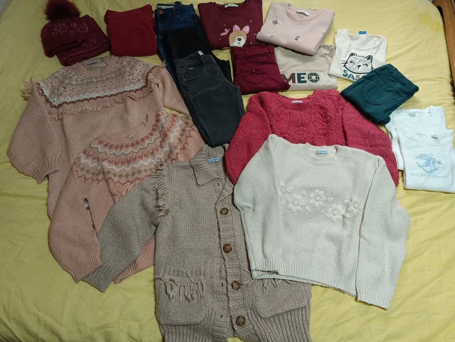 Roupa menina 6/7 anos Inverno