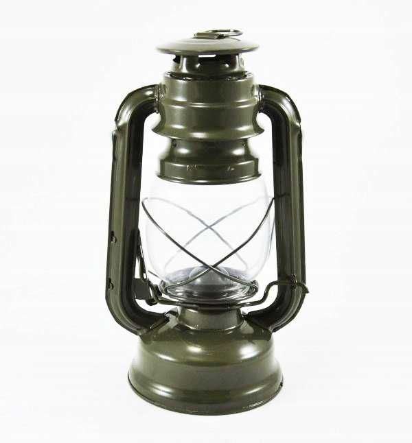 Lampa naftowa Mil-Tec 23cm oliwkowa - NOWA