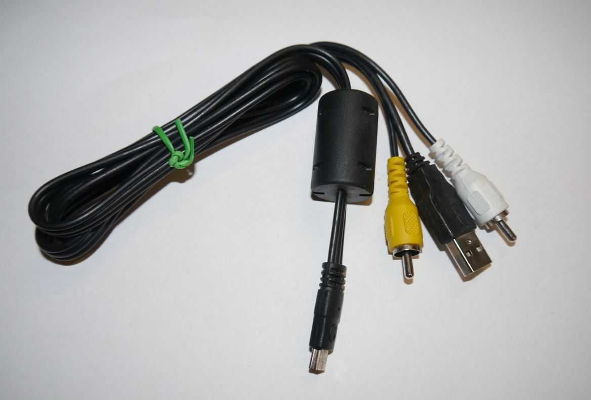 KABEL Przewod USB, 2xRca - USB Mini 5 Pin