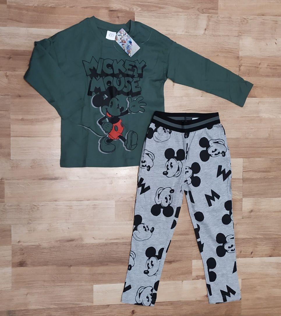 Nowa piżama 98 / 104 Myszka Mickey Miki bluzka spodnie bawełna 98/104