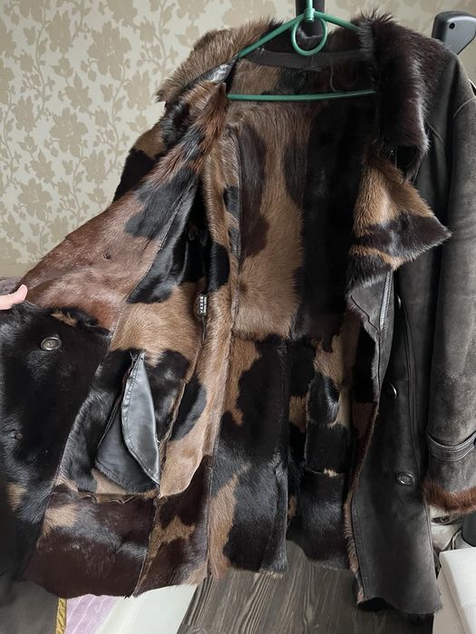 Продам шкіряне пальто