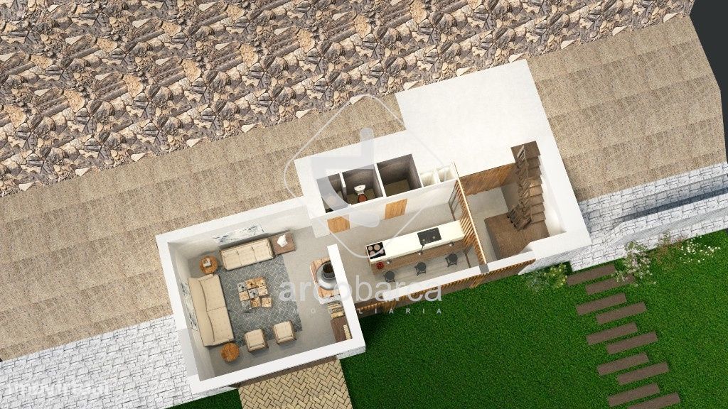Quintinha em Prozelo, Arcos de Valdevez Projecto aprovado, 65.000€.
