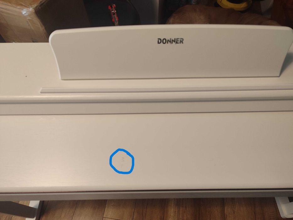 Pianino elektryczne Donner DDP 100 białe