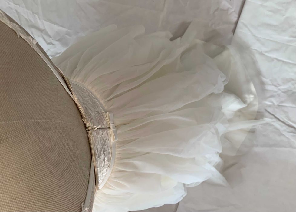 Bajkowa nowa suknia ślubna 40 księżniczka princessa ivory ramiączka