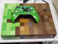 Limitowana konsola XBOX ONE S 1TB minecraft edition creeper 4k hdr