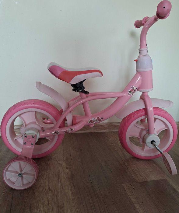Rowerek rózowy ,koła 12