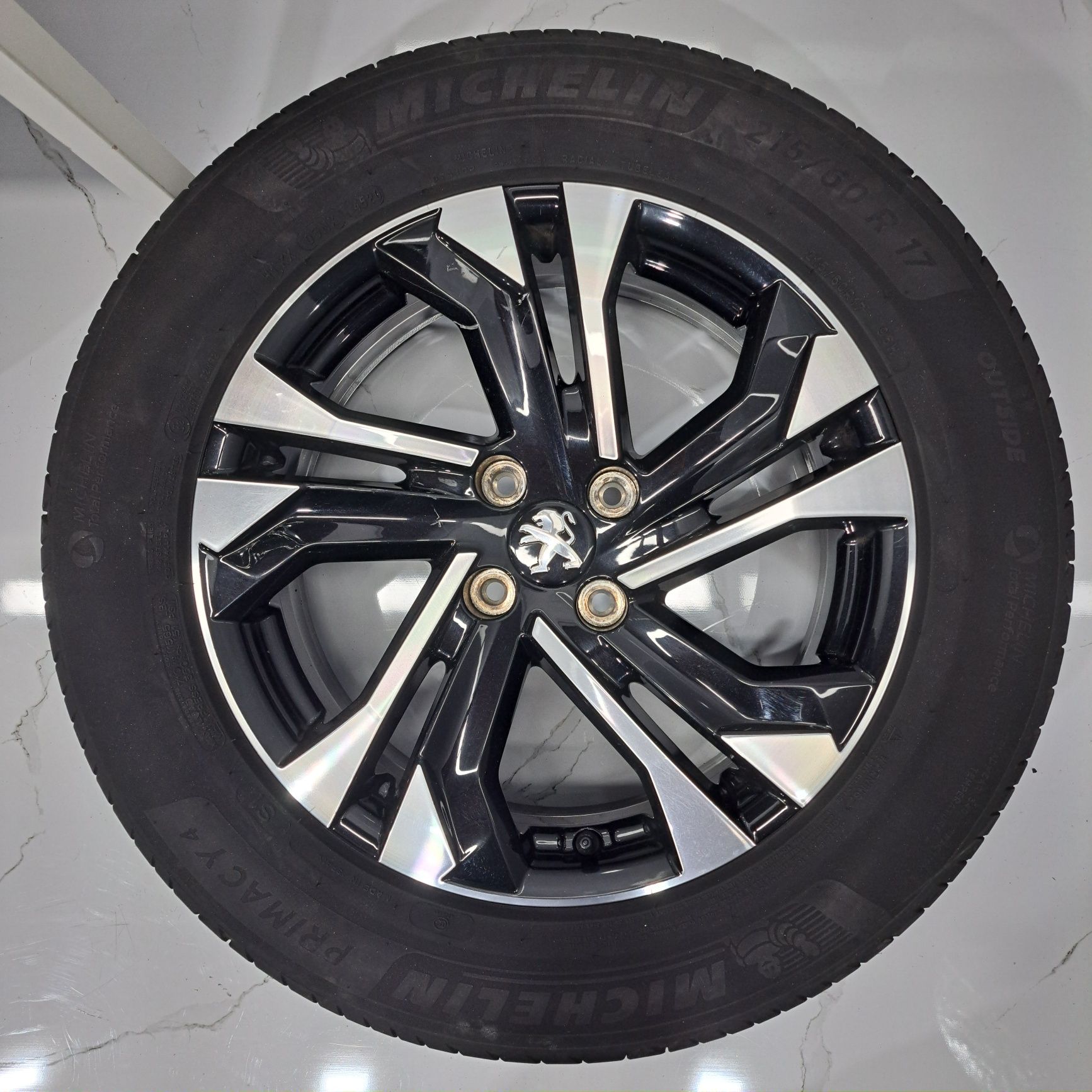 Jantes 17" originais Peugeot 2008 DS 3 208 Citroën C3 C4 4x108