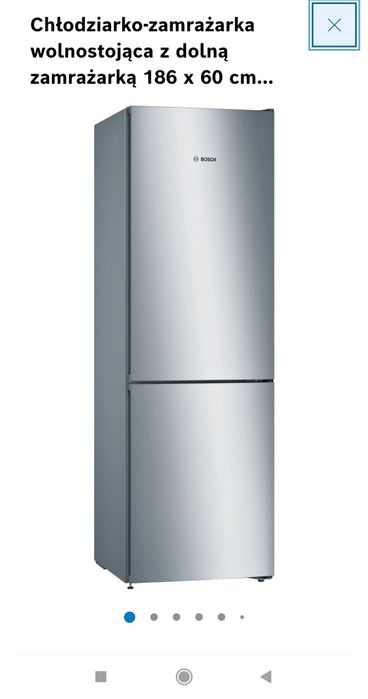 Lodówka Bosch inox