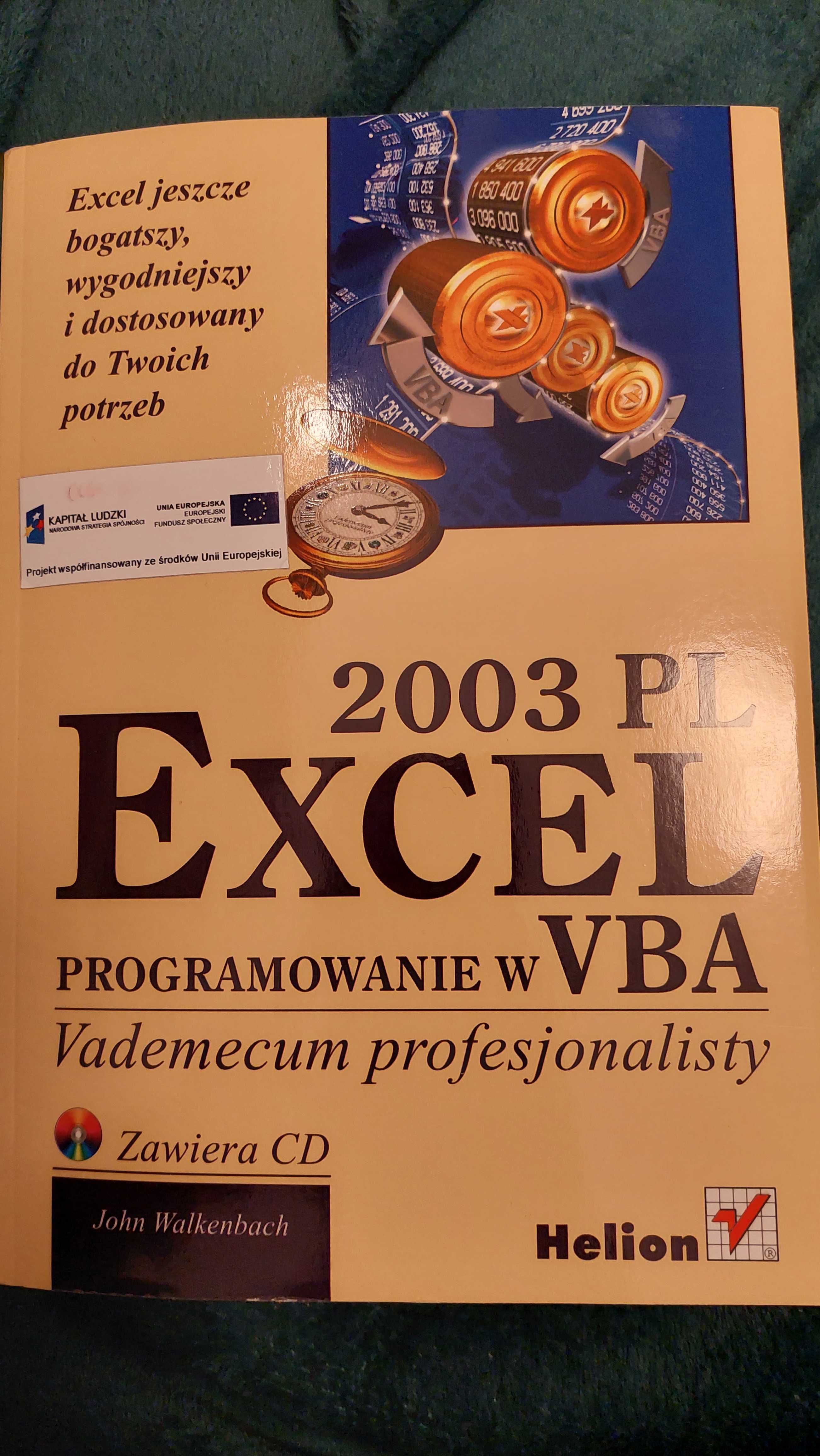 Programowanie w VBA. Vademecum profesjonalisty, John Walkenbach