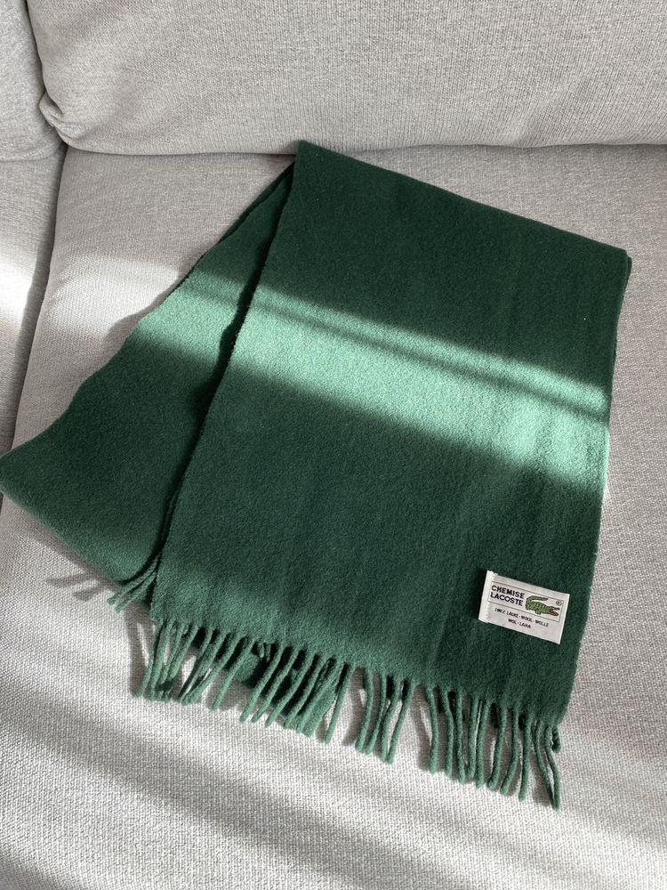 Шарф шерстяний Lacoste