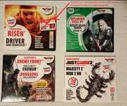 Gothic PL,Just Cause 2,Driver San Francisco,Enemy Front=komplet gier