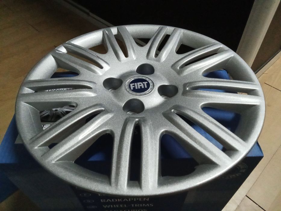 Pack 4 Tampões Comercial Fiat Doblo 14" - Novos