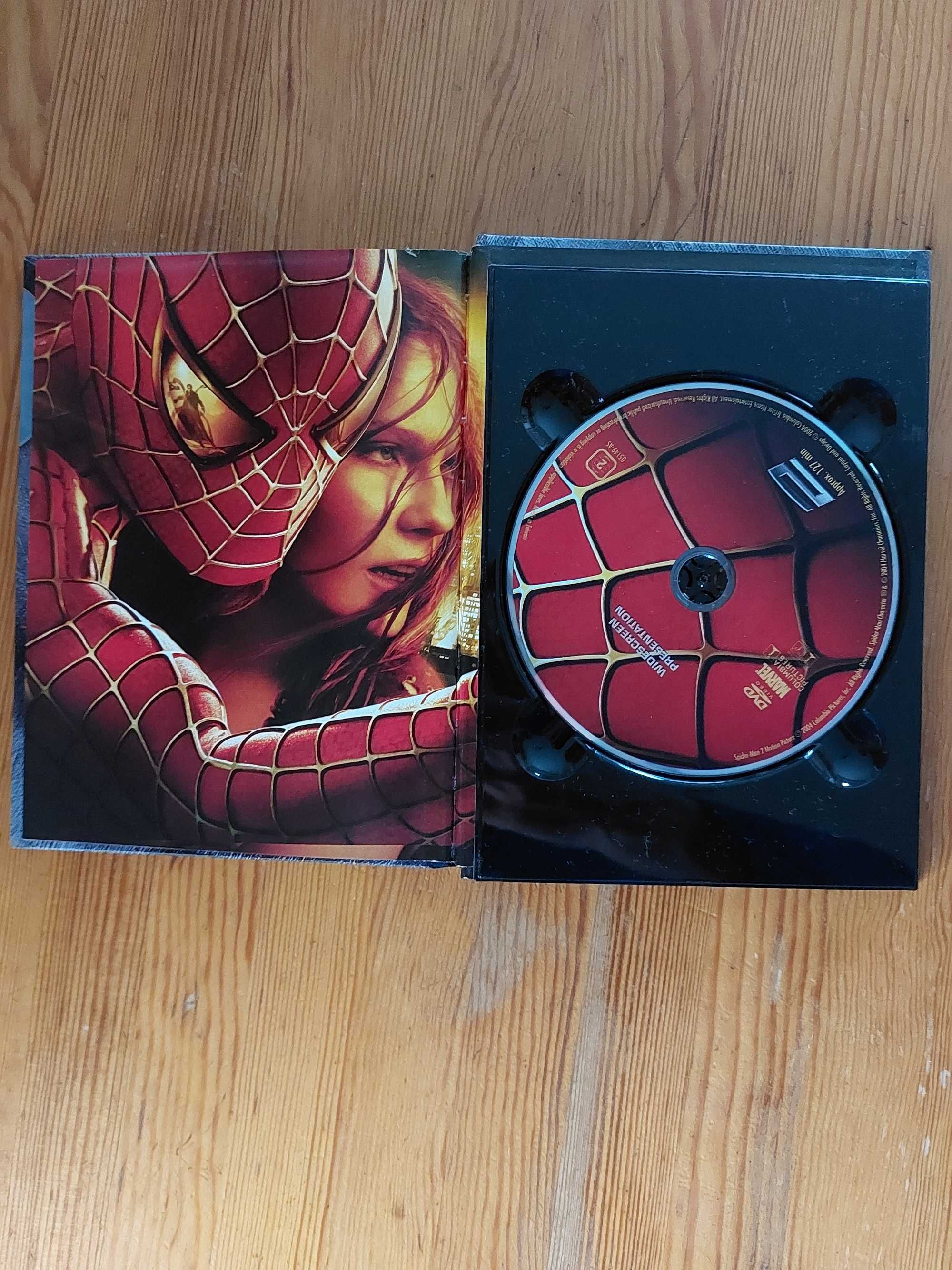 Spider-Man 2 DVD PL + Książka STAN IDEALNY