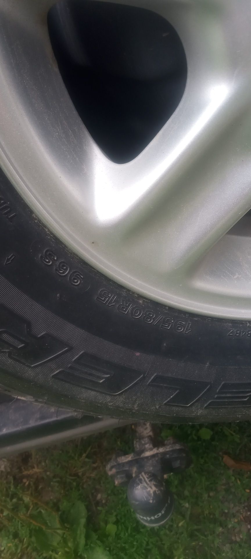 Koło zapasowe Land Rover Freelander 4x4 Bridgestone opona 195/80 R15