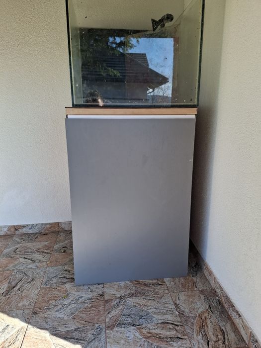 Akwarium morskie 60x60x60 zestaw ze stelażem