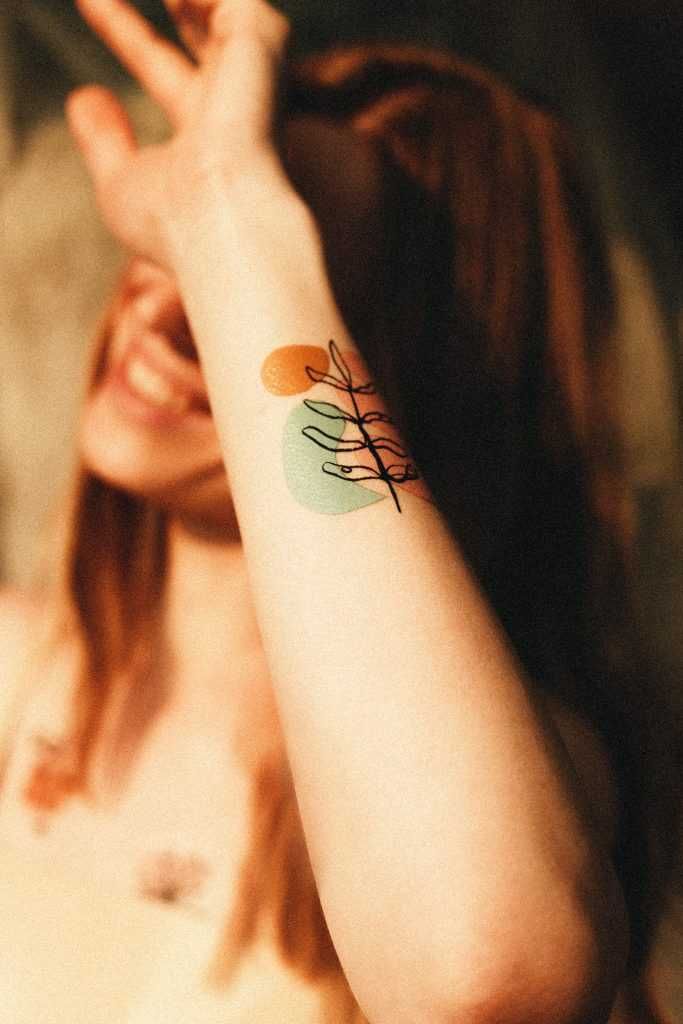 Тимчасові тату татуювання Abstract tatto боді наліпки наклейки