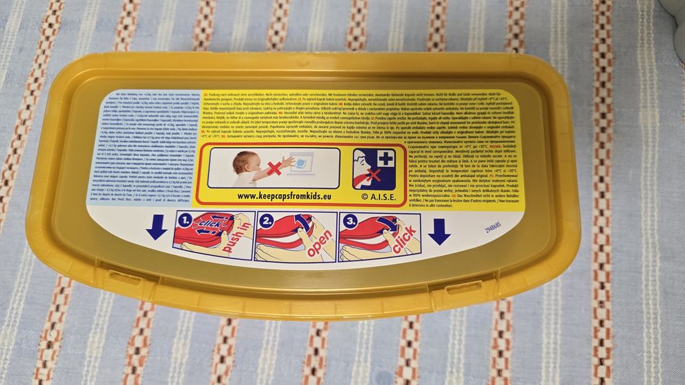 persil disc kapsuły kapsułki do prania 29 sztuk