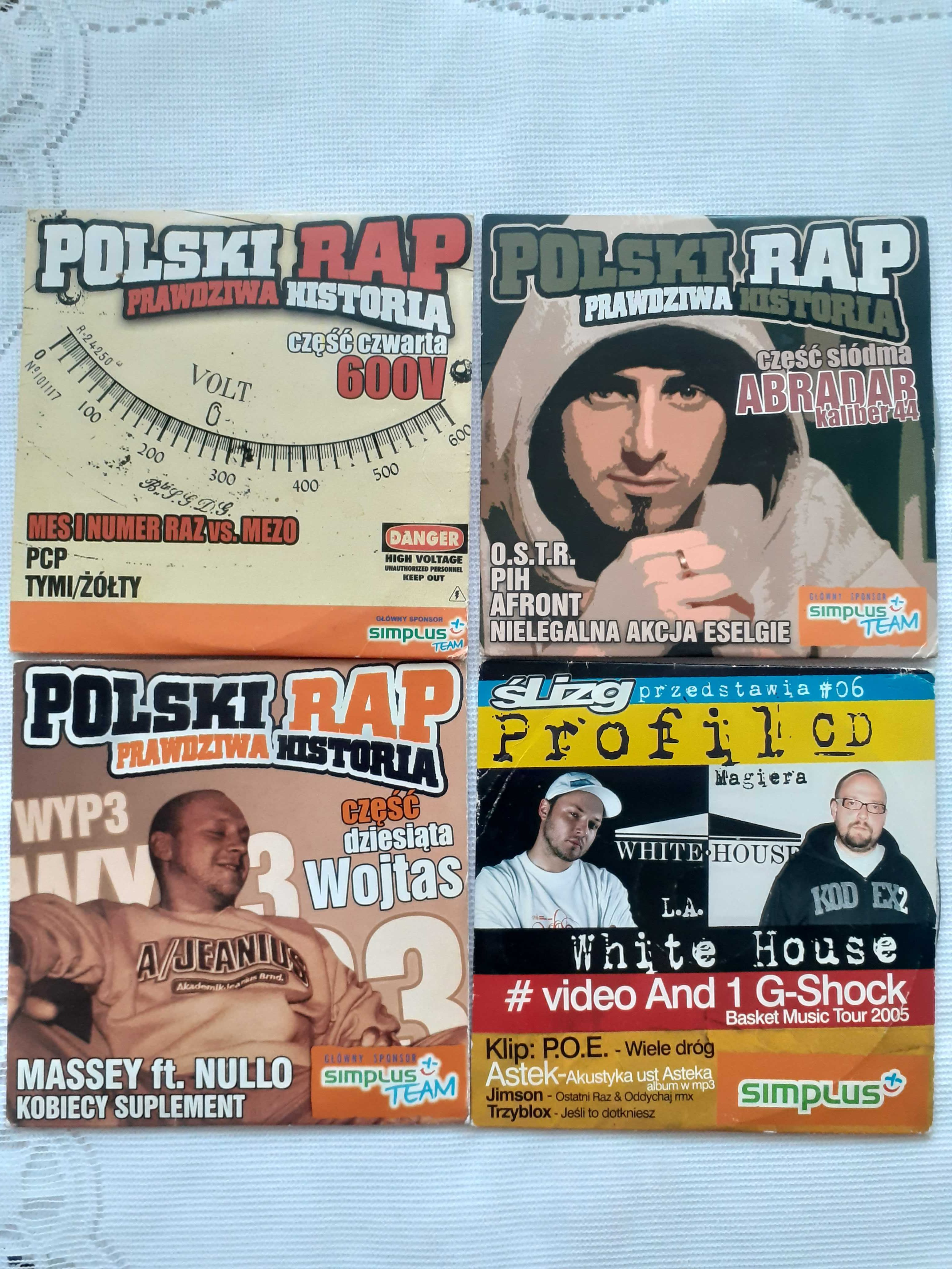 Polski rap prawdziwa historia 4 płyty cd