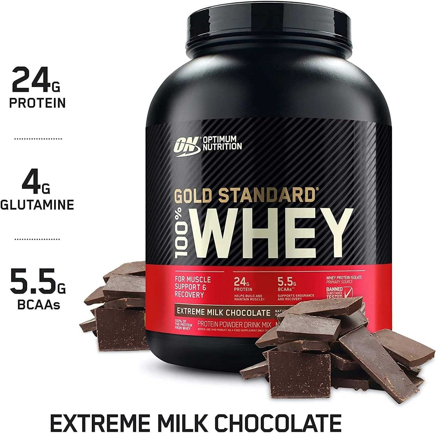 США • ПРОТЕИН 100% Whey Gold Standard 2270 г Optimum Nutrition