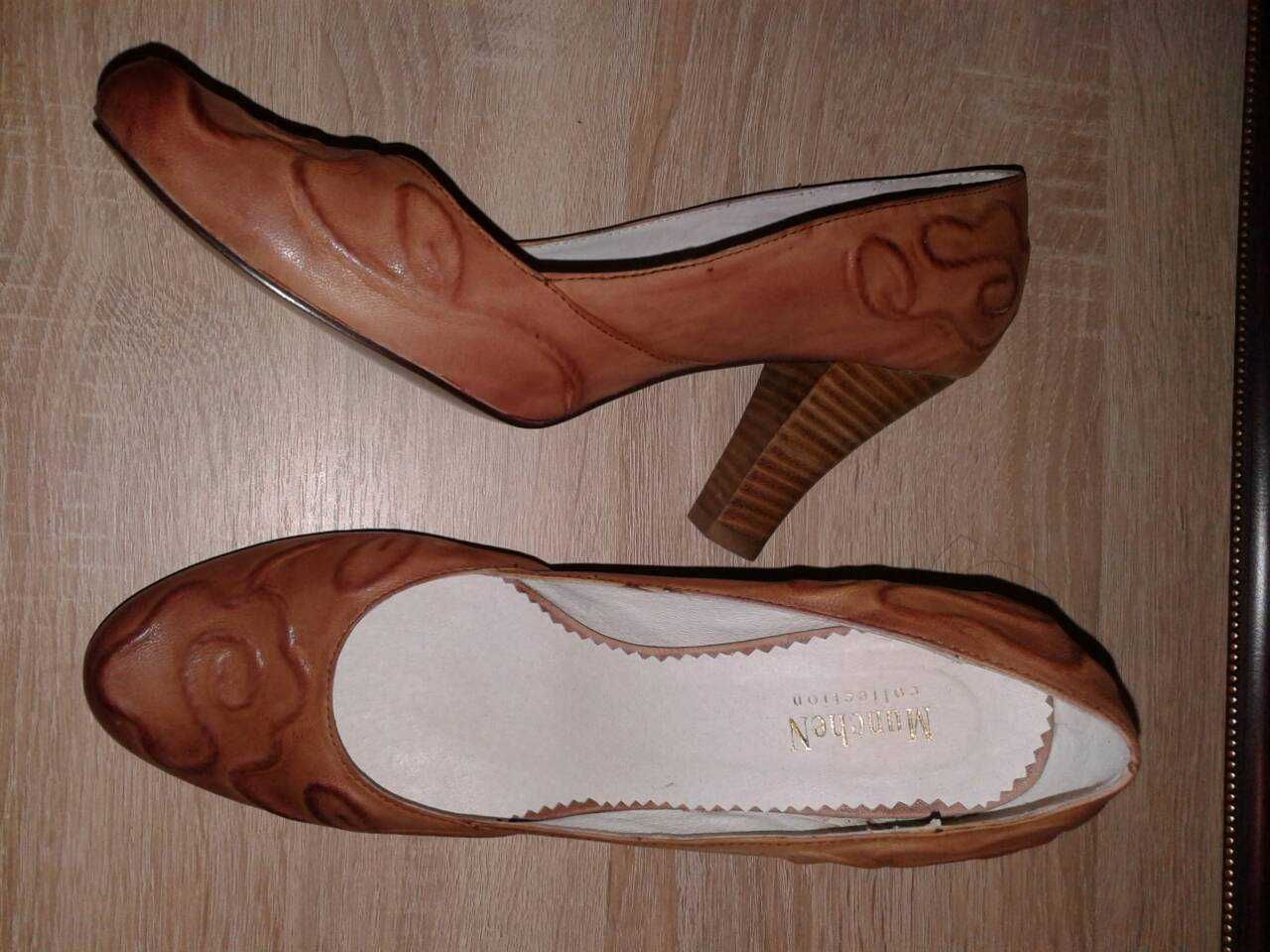 Брендовые туфли munchen с натуральной кожи 36р.(24,5см)